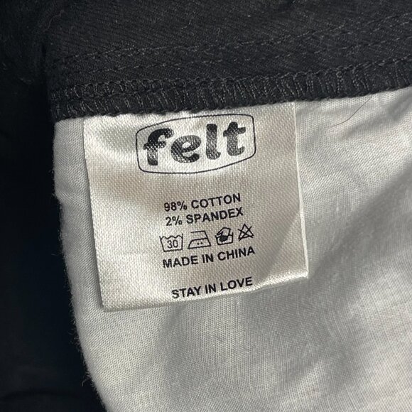 FELT (ForEveryLivingThing) Streetwear Cargo Pants Men's Size M Butterfly Emb - Picture 7 of 8